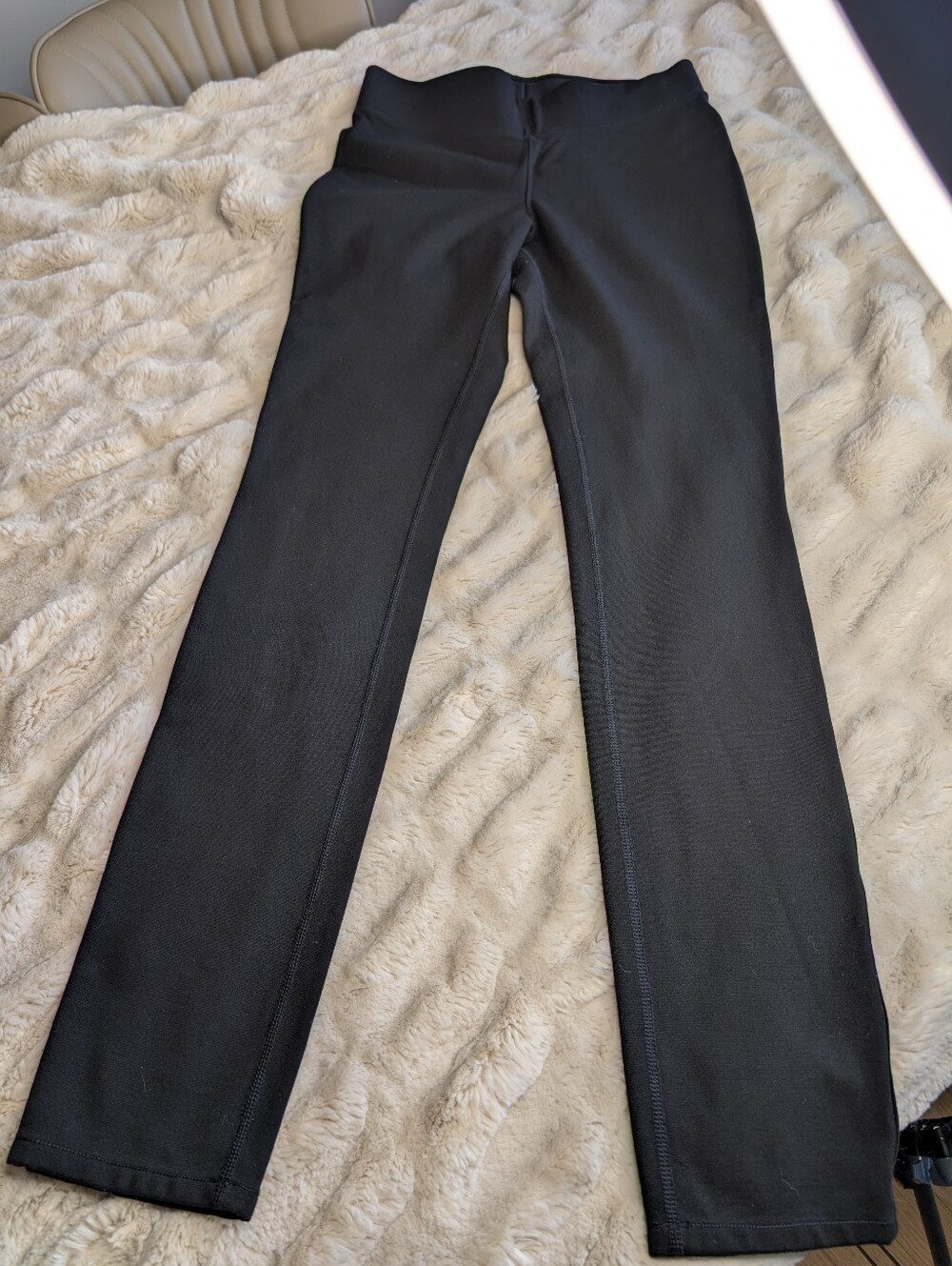 KIT AND ACE Black Straight Leg Ponte Pants